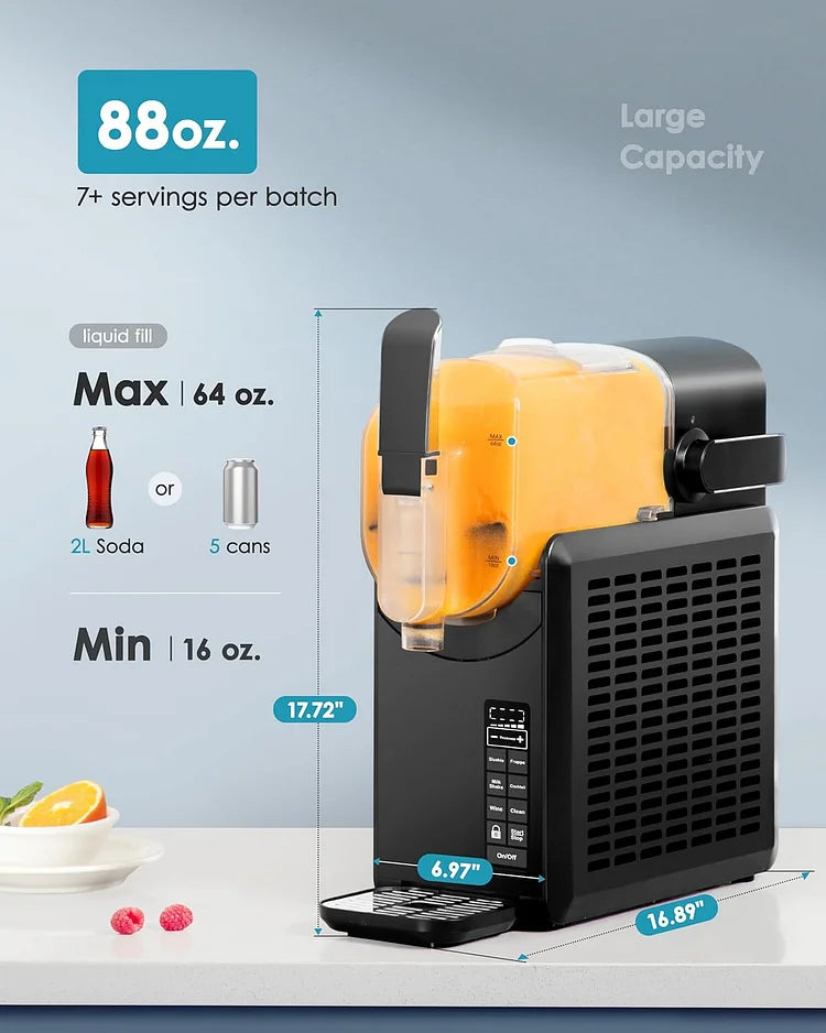 Home Smoothie Maker – No Ice Needed, 88oz, Self-Cleaning, Smart Programs